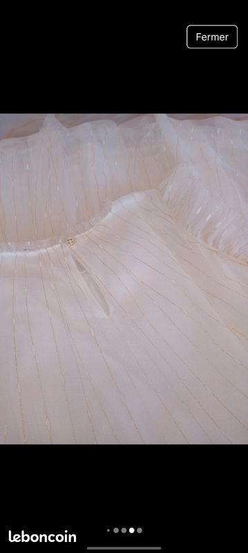 Robe blanche 14 ans (image 5)