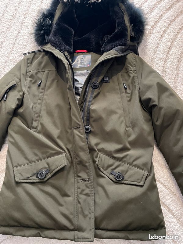 Parka Chauffante Veste Chauffante Helvetica Doudoune Helvetica