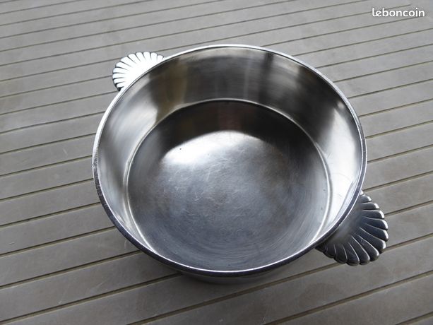 Grand Plat Ancien Ercuis En Métal Argenté 45x30 Cm - 1,5 Kg