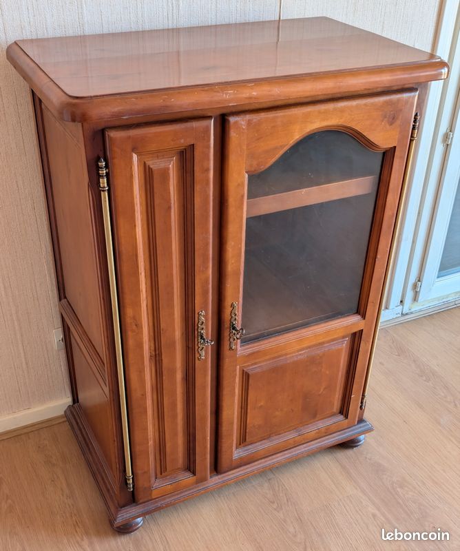 Meuble hifi bois massif (image 2)