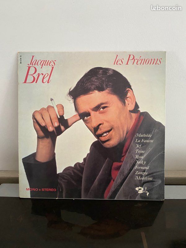 Vinyl - Jacques Brel - Les Prénoms (image 1)