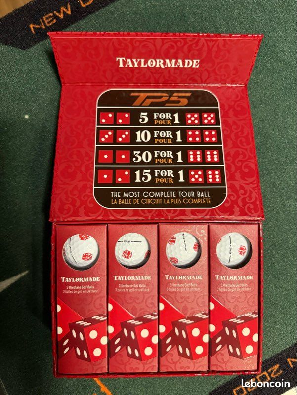 Balles de golf TaylorMade TP5 série limitée (image 1)