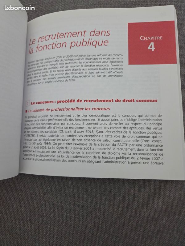 L'Essentiel du Droit de la Fonction Publique (image 5)