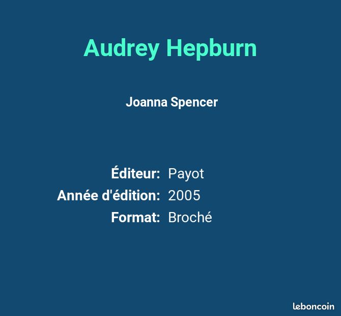 Audrey Hepburn - Joanna Spencer (image 2)