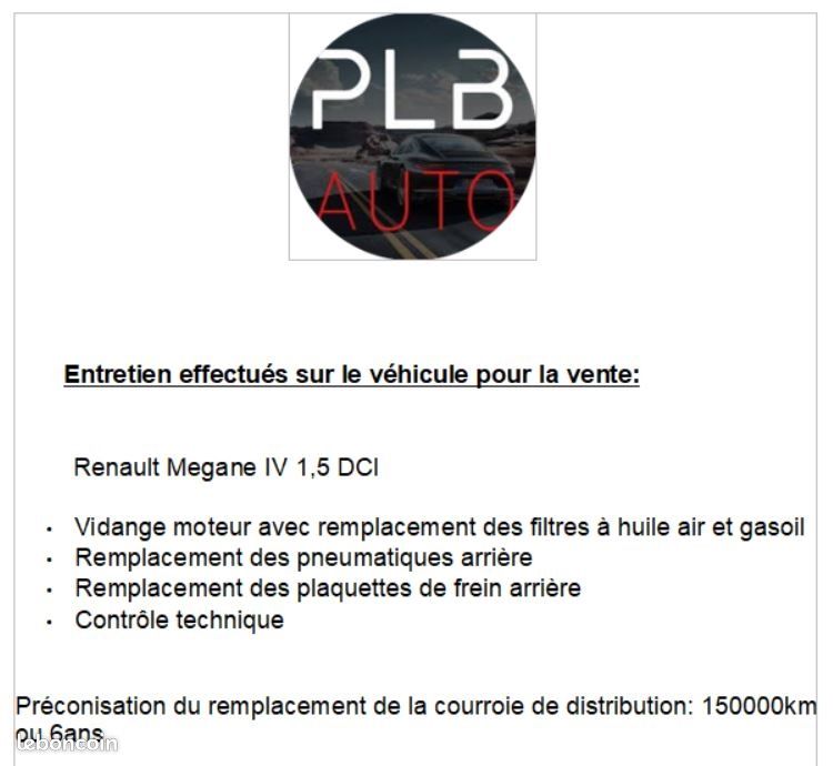 Renault MEGANE IV 1.5 BLUE DCI 115CH BUSINESS PLB AUTO (image 2)