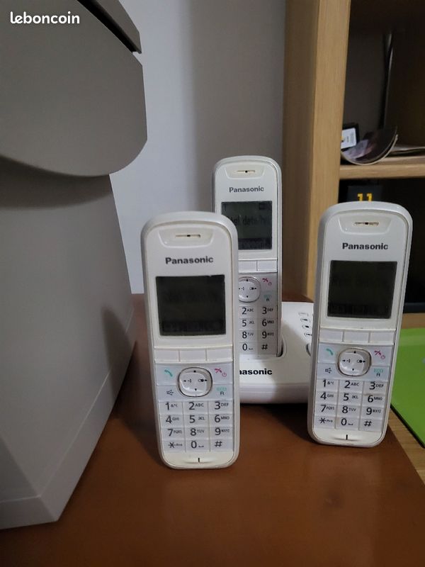 Trio téléphonique sans fil Panasonic (image 2)
