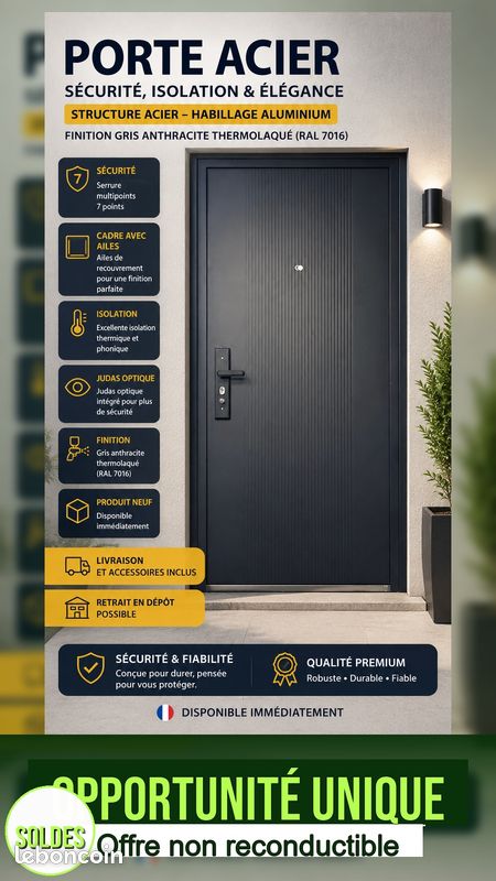 Bloc-porte acier (image 1)