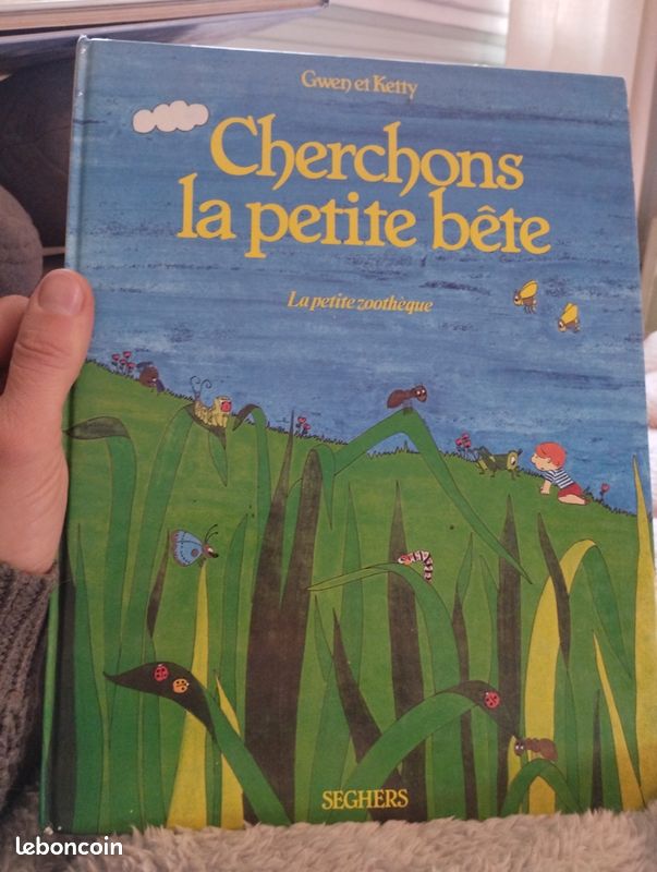 Album enfant 1979 ancien : cherchons la petite bête, la petite zootheque, Gwen et ketty (image 1)