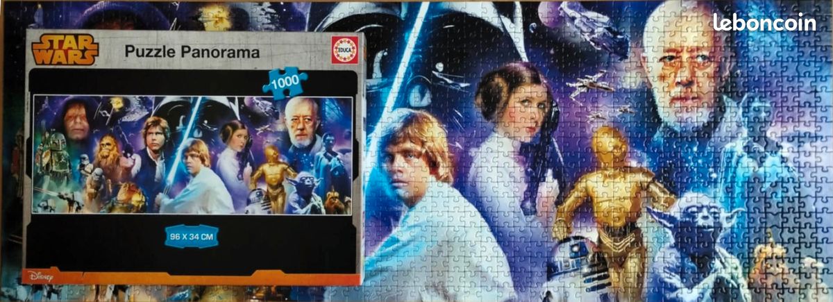 Puzzle 1000 pièces : Star Wars The Mandalorian - Collection Grogu
