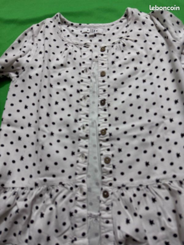 Blouse tunique 5 ans fille coton (image 5)