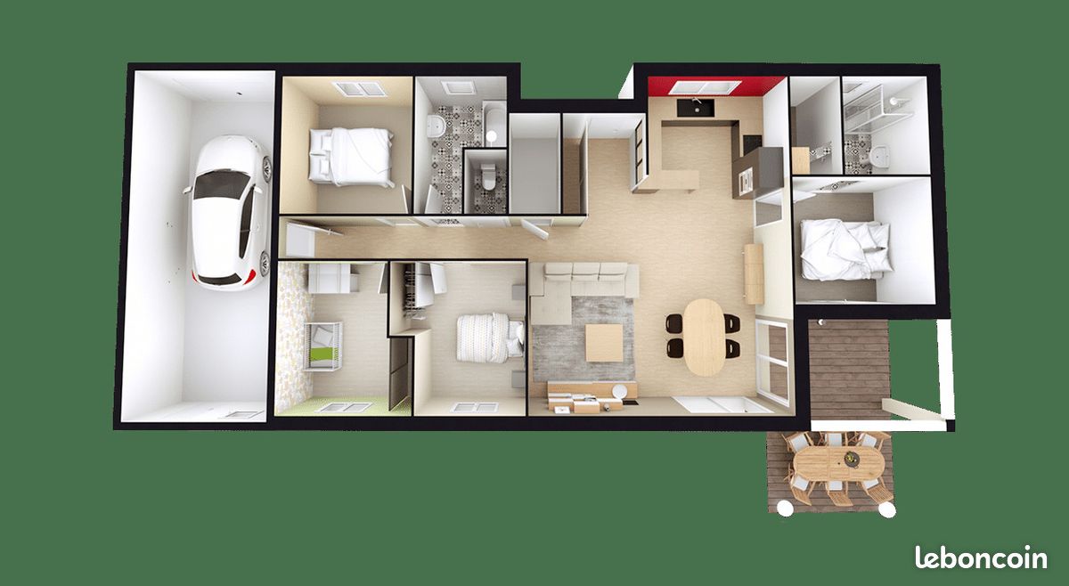 Maison 4 pièces 95 m² (image 8)