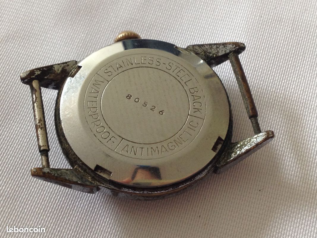 Montre Mécanique Vintage Yanik - Calibre ETA 2752 - Occasion - Montre-bracelet Ancienne