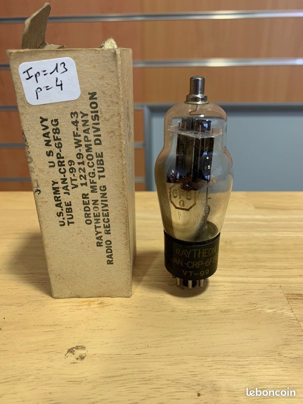 Lampe Ancienne Tube Philips TSF EY88 - Neuf Avec Boîte - Occasion Unique