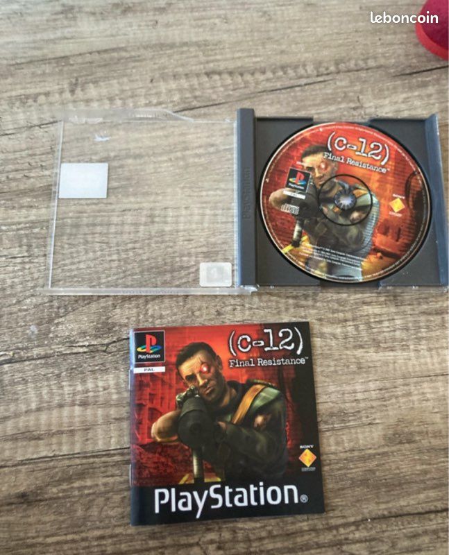 Jeu C-12 Final Resistance Pour PlayStation 1 (PS1) - Version PAL FR Complète & Testée