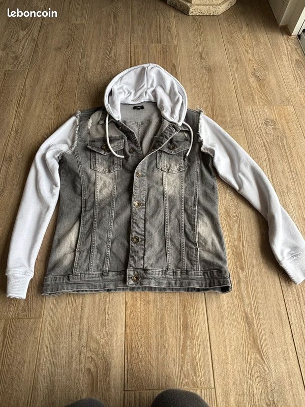 Lbo Jean Et Denim Jacket And Jogger Set Pant Fit 3267 Denim Light Grey