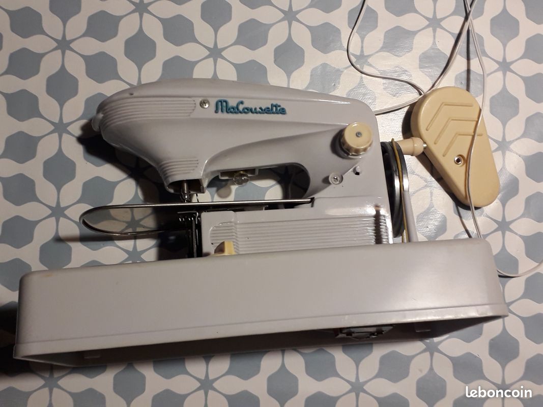 Machine à Coudre Enfant Jouet Ma Cousette Fonctionnelle Boîte Origine Notice | eBay