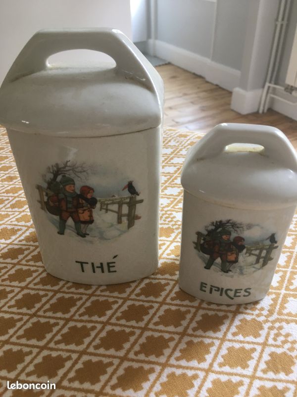 Boîtes à épices anciennes (image 1)