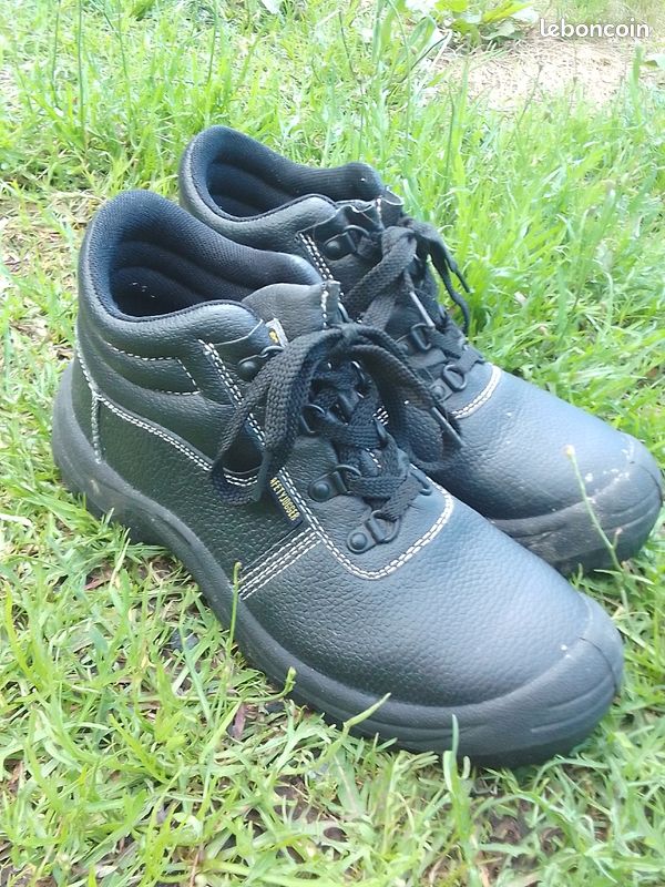 Chaussures de sécurité noires 38 (image 1)