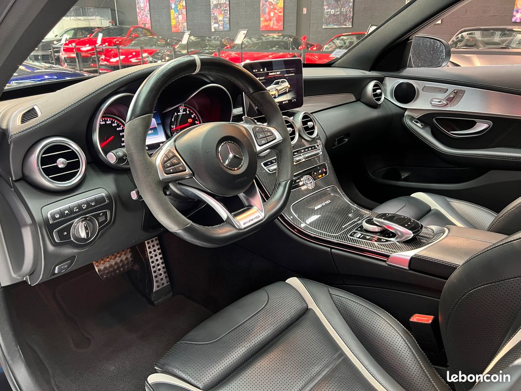 MERCEDES-BENZ C63S AMG Break V8 4.0 510cv | Toit ouvrant | Échappement sport | Pack carbone | (image 4)