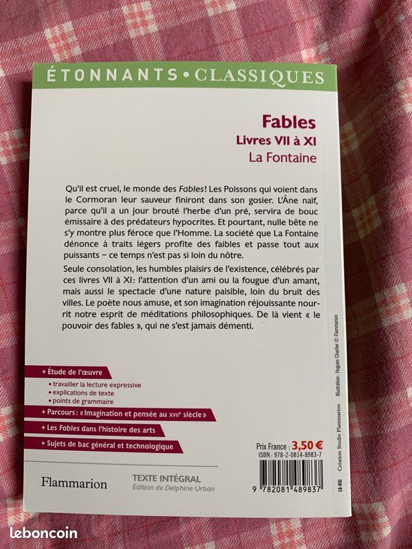Fables Livres VII à XI, Étonnants (image 2)