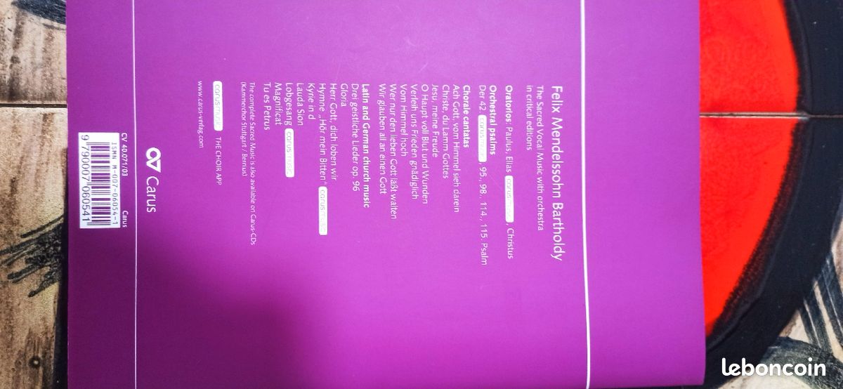 Partition MENDELSSOHN (image 3)
