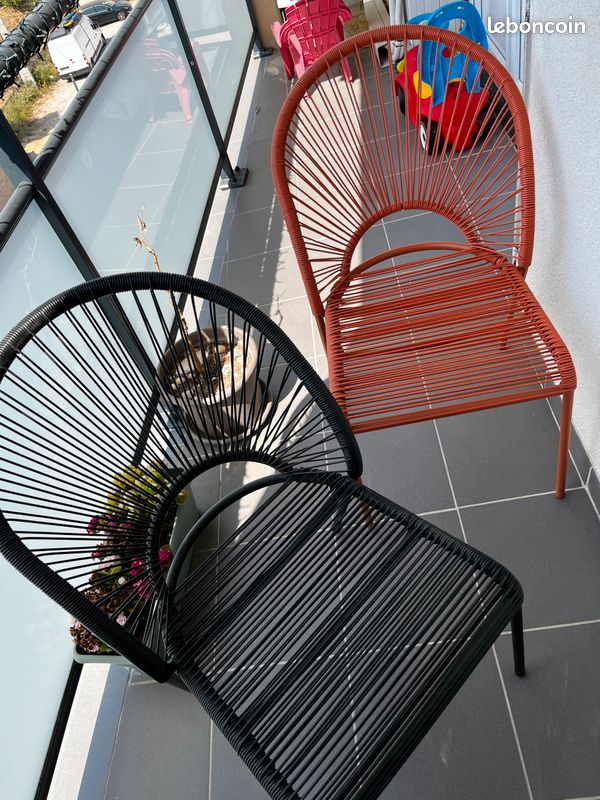 Ensemble 2 chaises GIFI (image 1)
