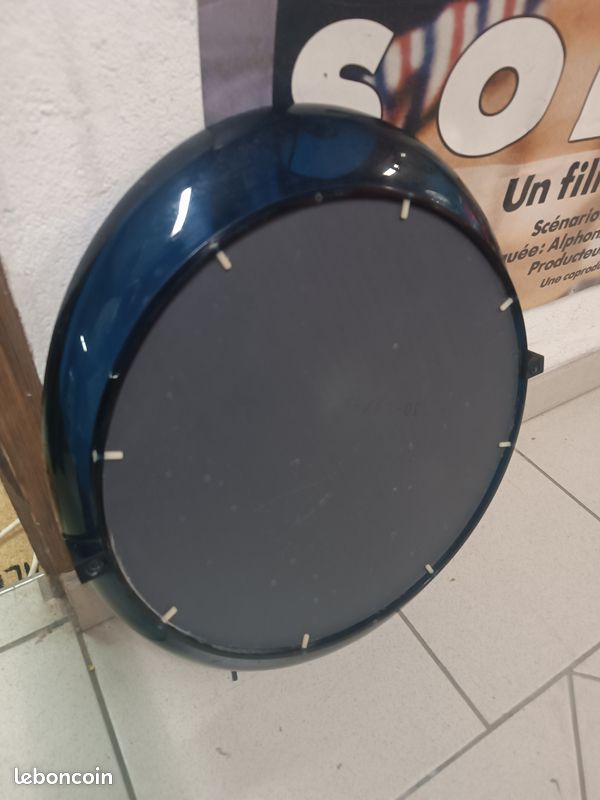 Miroir plexi bleu vintage (image 2)