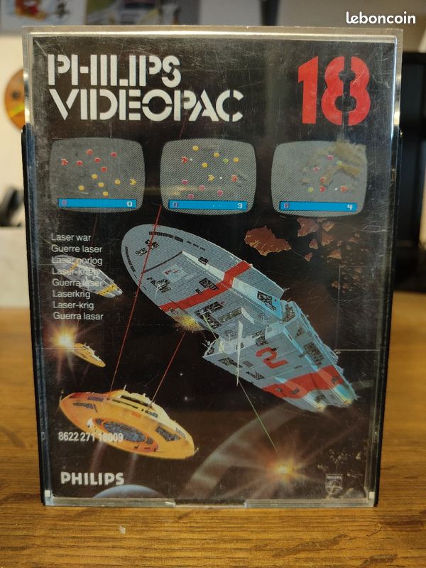 Philips Videopac N°11 Cosmic Conflict / Guerre De L'espace - Version PAL - Bon état