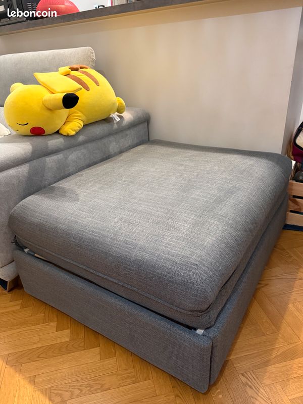Module convertible IKEA VALLENTUNA - Banquette-pouf convertible / Lit 1 place - Très bon état (image 1)