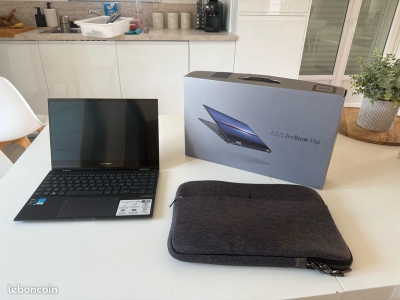 Asus zenbook flip 13 Oled excellent état (image 1)