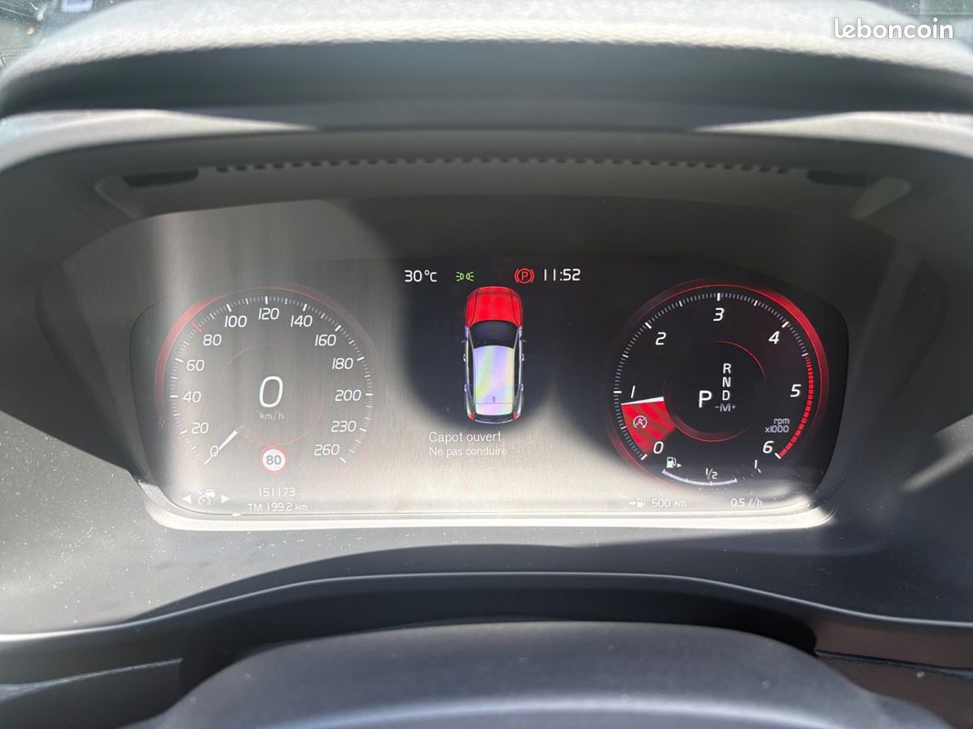 VOLVO XC40 D4 190 AWD INSCRIPTION LUXE GEARTRONIC 190Ch Garantie 12 mois (image 11)