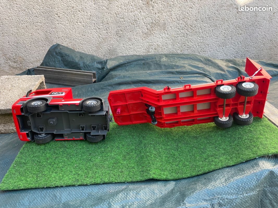 Gros Lot Playmobil – Camion De Chantier – Réf 5467, 5471, 5468, 5469 – Occasion