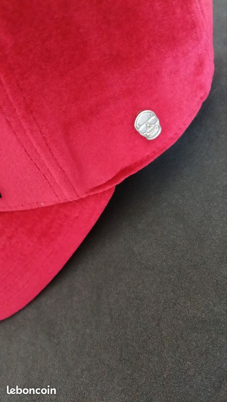 Casquette velours rouge - CLVII - Rue des mauvais garçons (image 3)