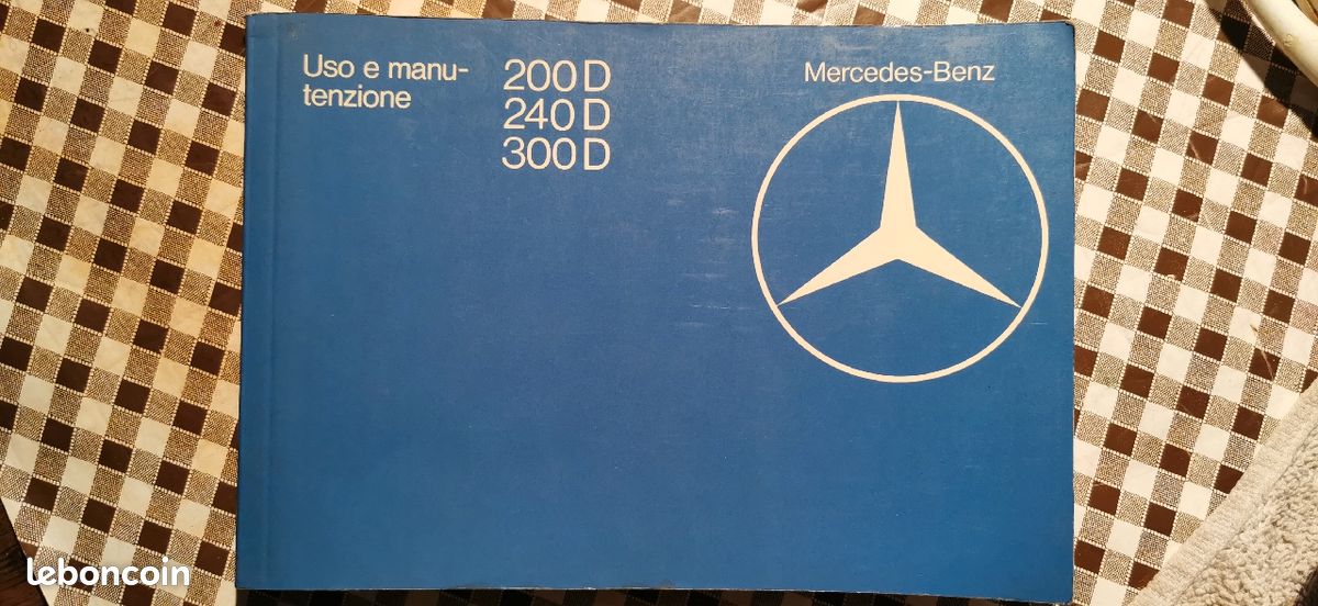 Manuel Mercedes en Italien 200D 240D 300D (image 2)