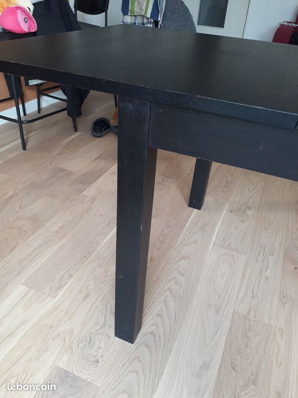 Table IKEA STEFAN LANEBERG avec 2 rallonges (image 5)