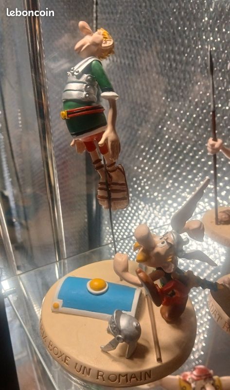 Scène Astérix Boxe Un Romain Plastoy Atlas Année 2001 En Très Bon état