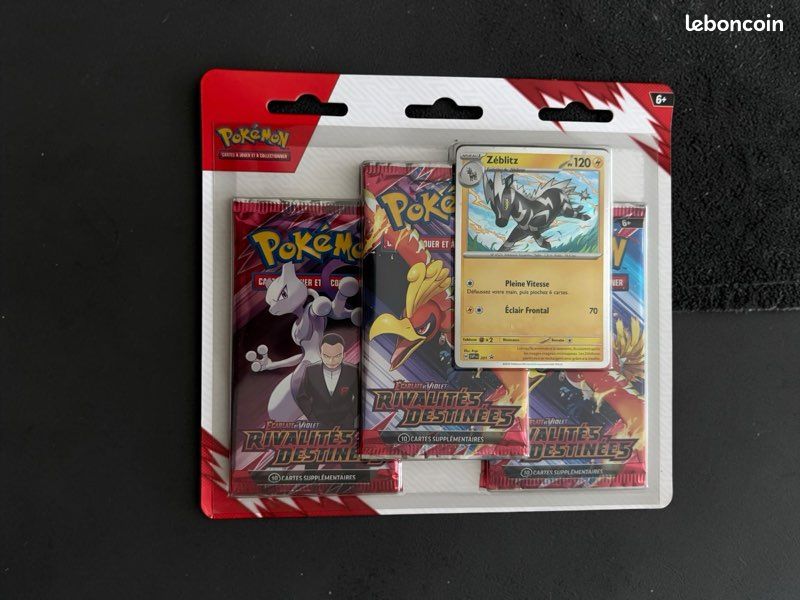 Booster sous blister Rivalités Destinées | 10 cartes | JCC Pokémon