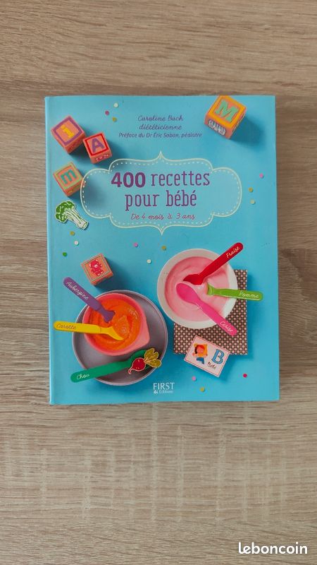 Livre "400 recettes pour bébé" (image 2)