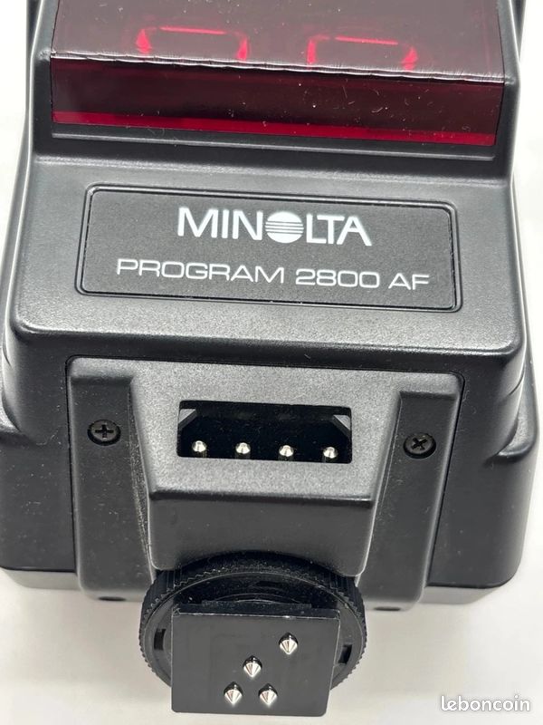 Flashs Minolta program 2800 AF et D341i - Photo, audio & vidéo