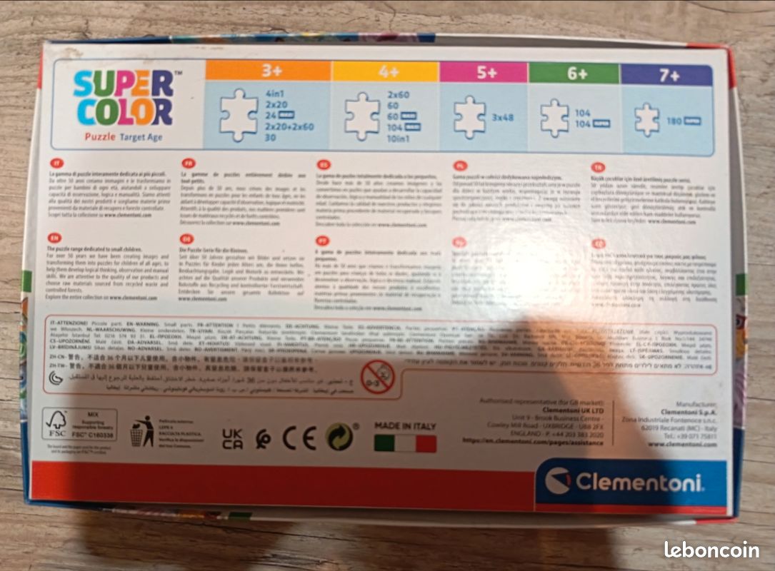 Clementoni - Pat'Patrouille - Puzzle de 60 Pièces - Jeu de Patience et de Réflexion - Format Paysage - Image Net - 33,5 x 23,5 Cm - Pour Enfants À Partir de 4 Ans