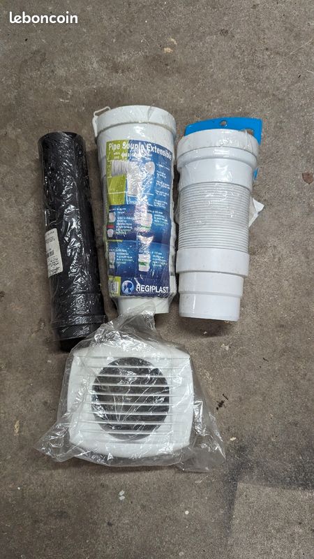 Matériel WC évacuation Eau Air poêle cheminée (image 1)