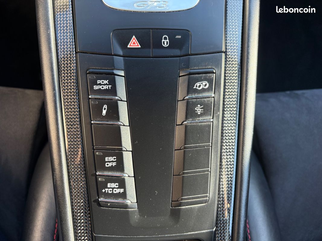 Porsche 911 gt3 4.0 500ch pdk echappement performance bose pack carbone siege elec chauffants camera (image 13)