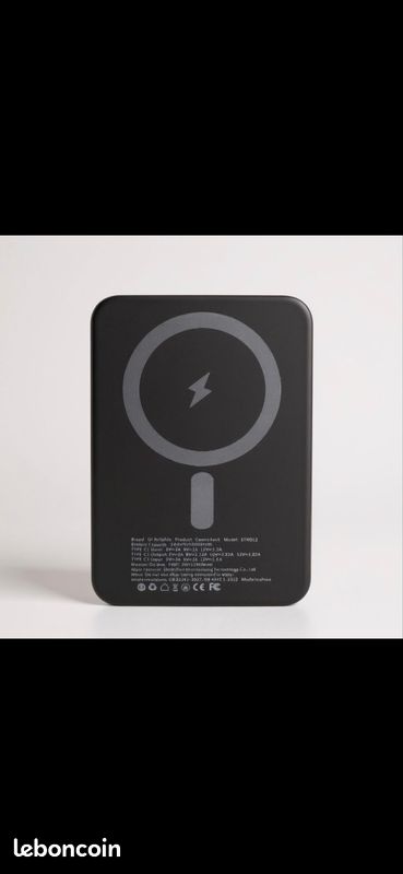 Batterie de secours power bank 10.000 mAh magsafe neuve (image 11)