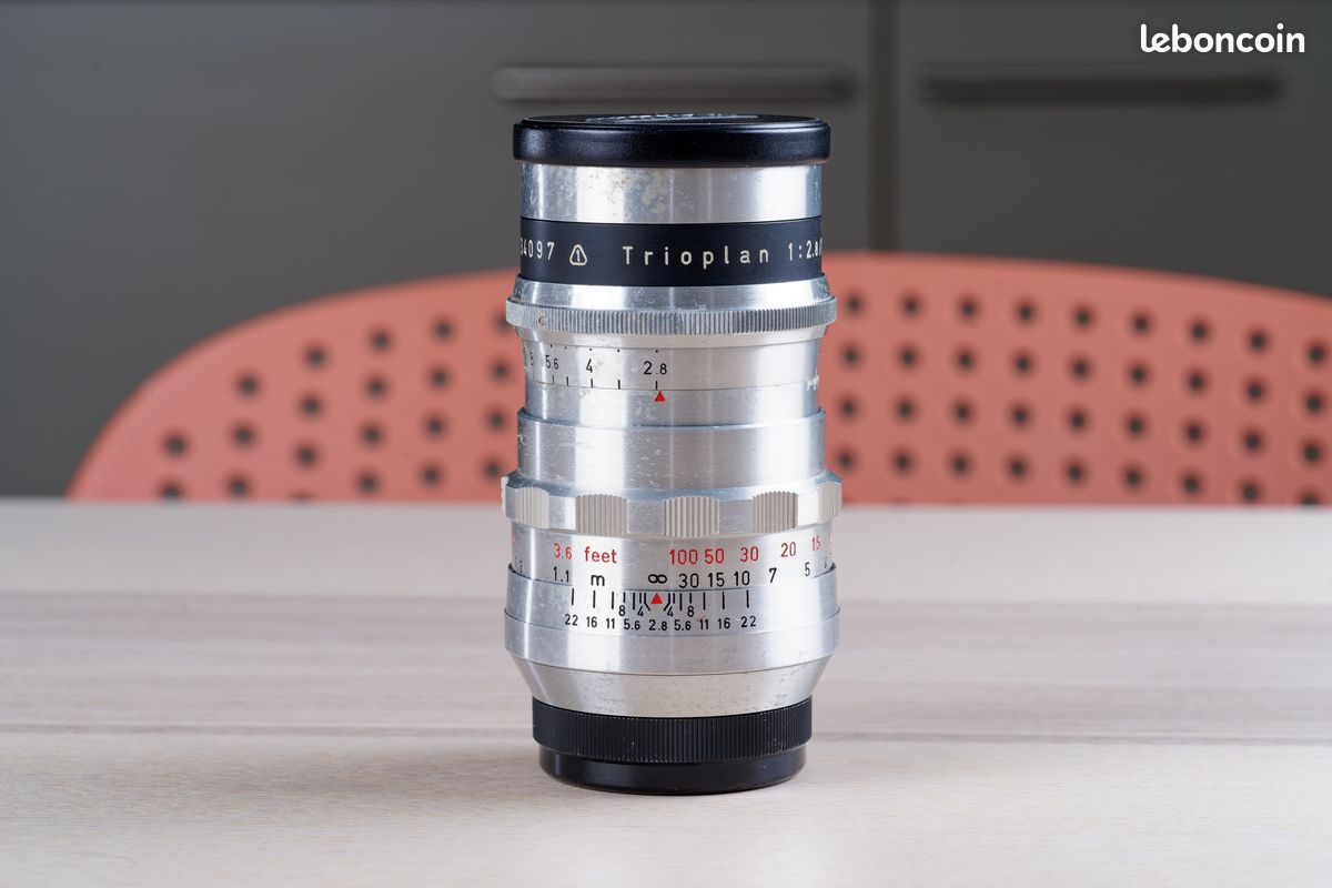 Meyer-Optik Görlitz Trioplan 100mm f/2,8 (M42) Photo, audio vidéo