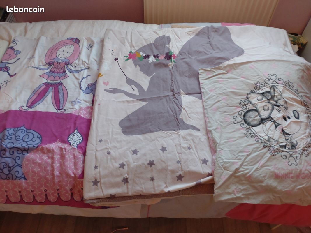 Lit enfant (sommier et matelas inclus), draps possibles (image 4)