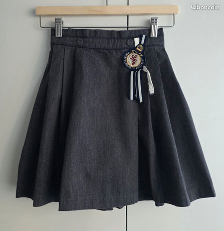 Jupe Lili Gaufrette Pour Fille - Taille 12 Ans - Multicouleur - Occasion Très Bon État