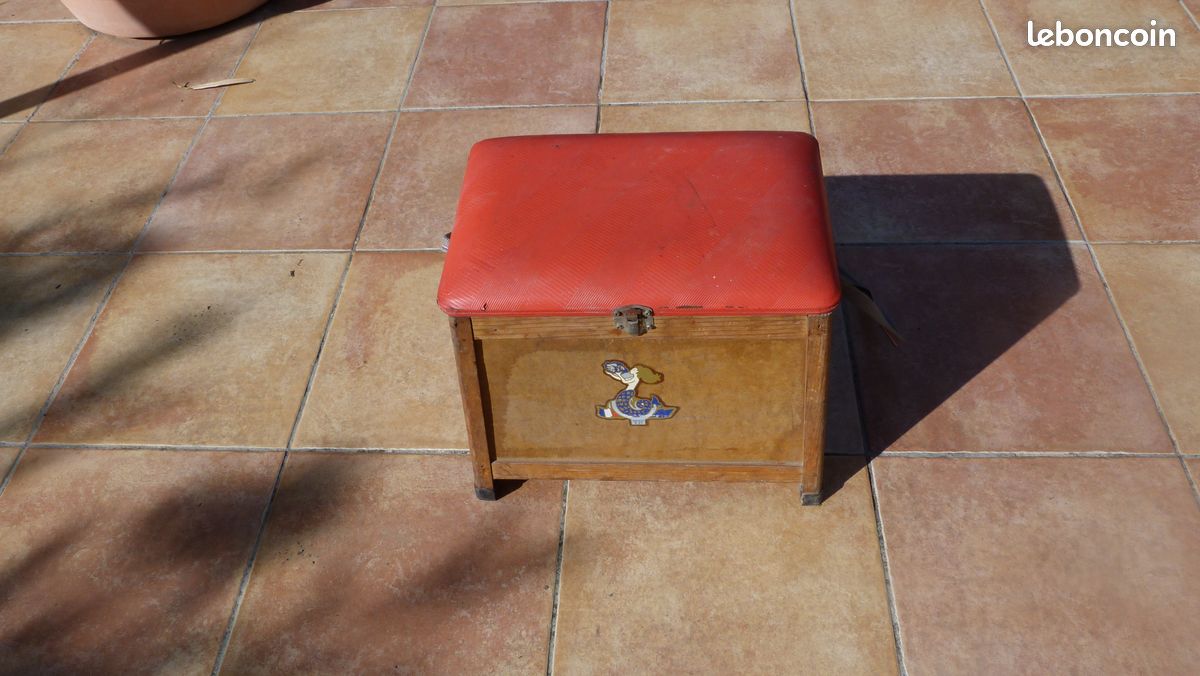 Siège tabouret caisse de pêche