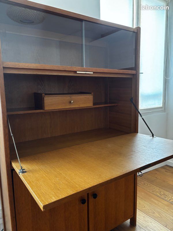 Secrétaire en bois année 60-70 (image 6)