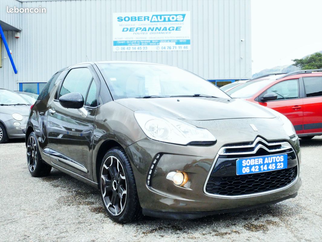 Citroen ds3 sochic 1.6 e-hdi 92cv 90650 km d origine clim ct 2028 gtie 1 an (image 1)