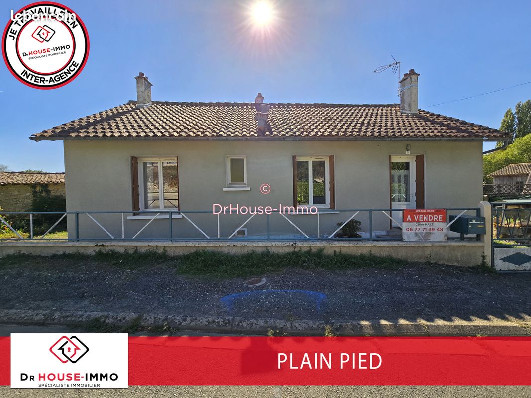 Maison 4 pièces 82 m² · à Exoudun · 82 m² · 127 800 €